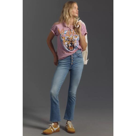 NWT Anthropologie MOTHER The Pixie Hustler High-Rise Ankle Jeans $268 SIZE 32 - Picture 1 of 6